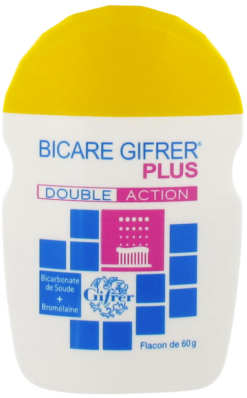 Gifrer bicare plus bicarbonate de soude + bromélaïne 60 g