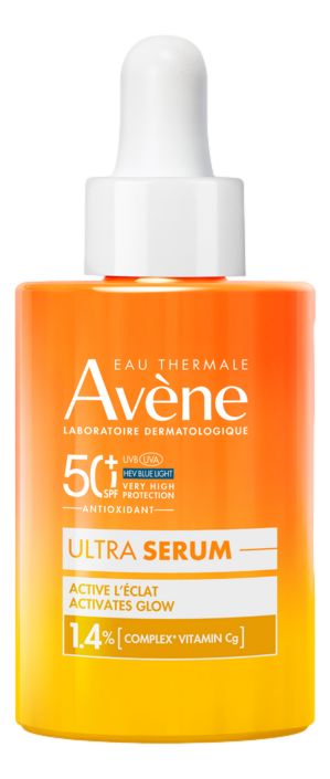 AVENE SOLAIRE ULTRA SPF50+ Sérum éclat Ravive l'éclat, protège du photovieillissement /30ml