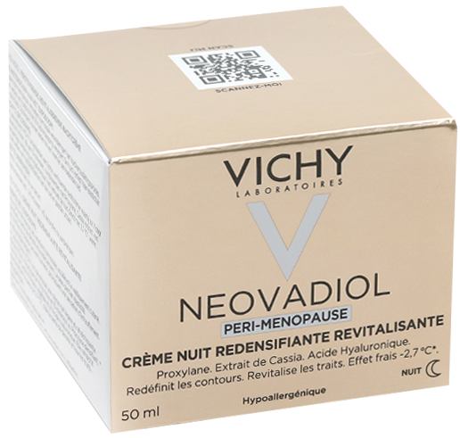 NEOVADIOL PERI-MENOPAUSE CRÈME NUIT redensifiante revitalisante