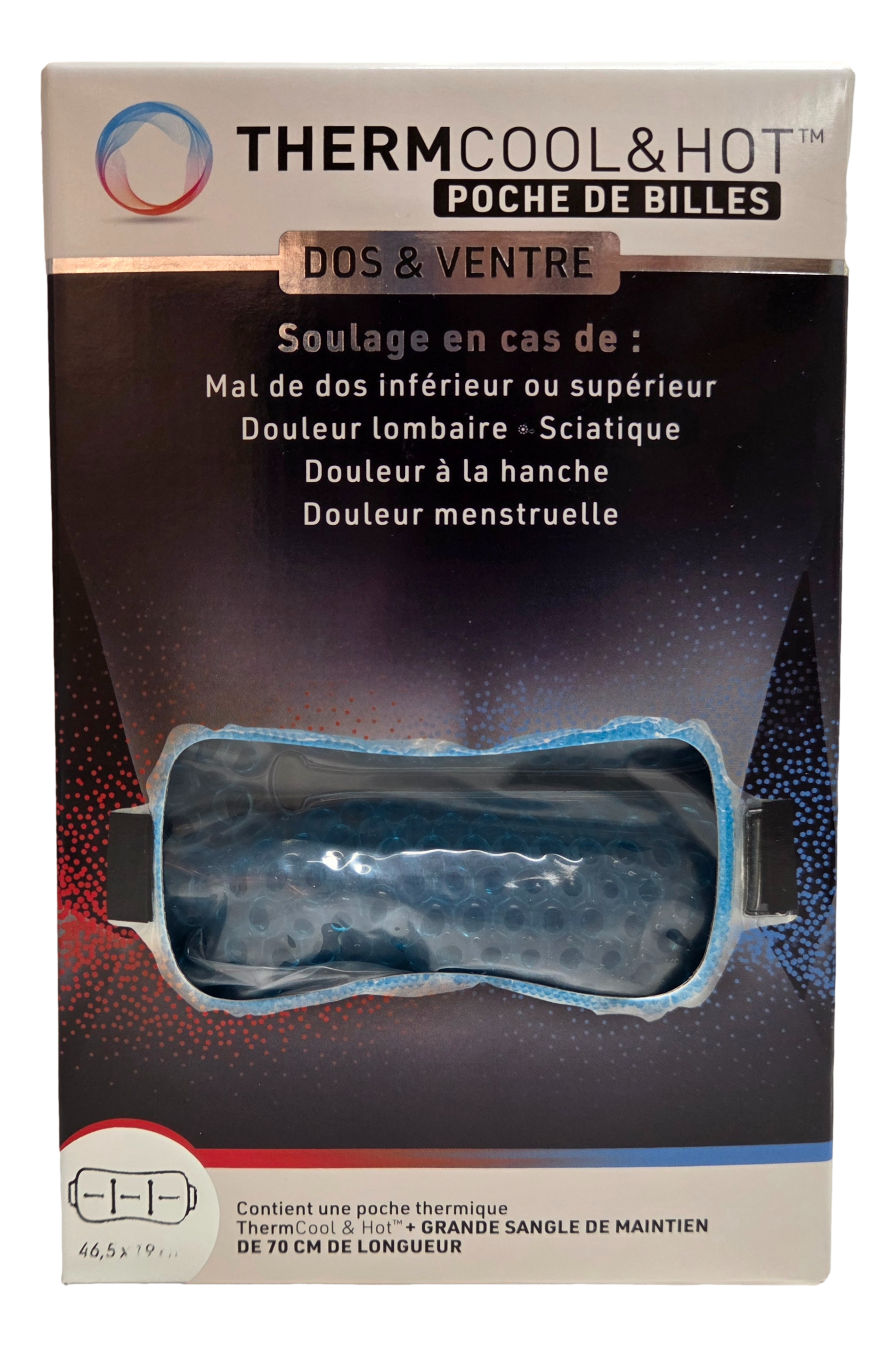 THERMCOOL AND HOT poche de billes dos   1 poche