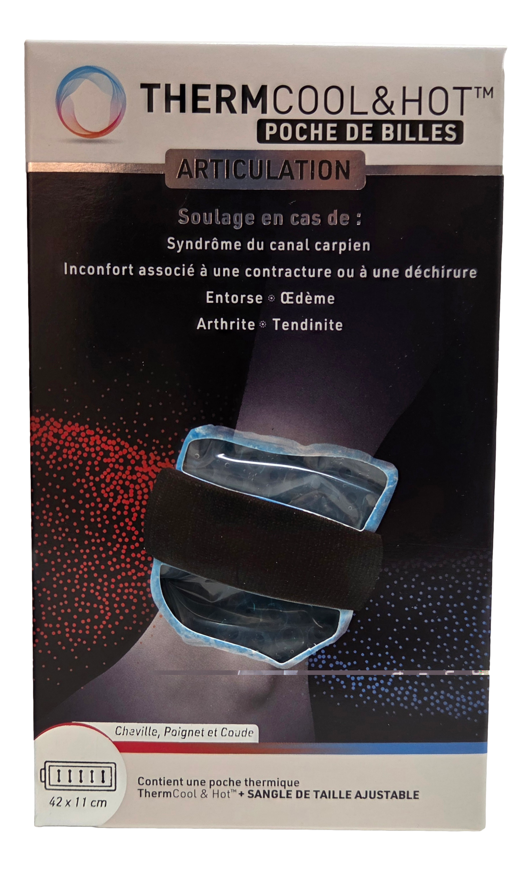 THERMCOOL AND HOT poche de billes articulation   1 poche