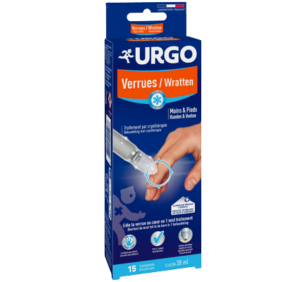 Urgo Verrues Mains et Pieds Pour favoriser la disparition des verrues localisées sur les mains et sur les pieds, découvrez le traitement par cryothérapie Urgo sur votre pharmacie en ligne. Ce traitement prêt à l'emploi gèle la verrue en son coeur afin de 
